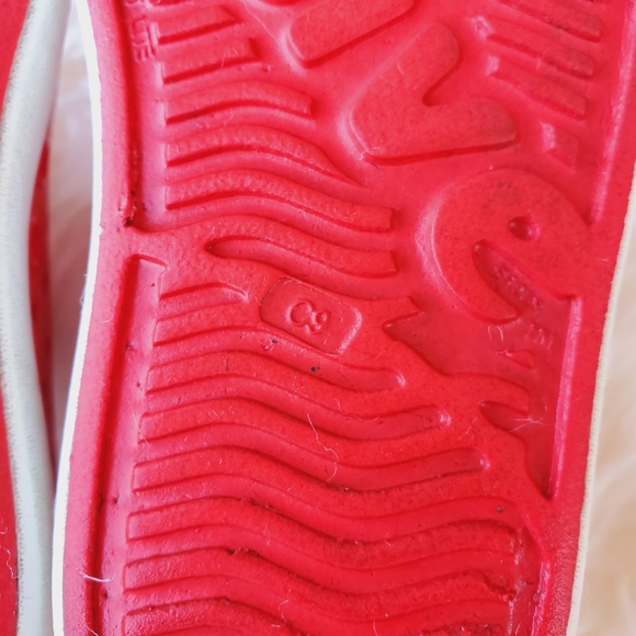 Native Red White Jefferson Slip On Sneaker 9 - Picture 8 of 10